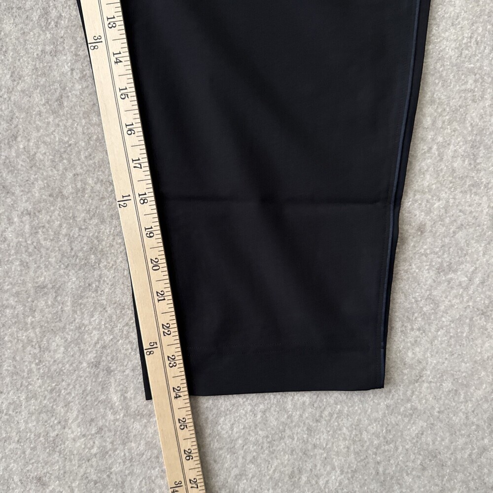 SPANX The Perfect Pant Crop Womens L Black Ponte Knit Slim Stretch - Picture 8 of 16